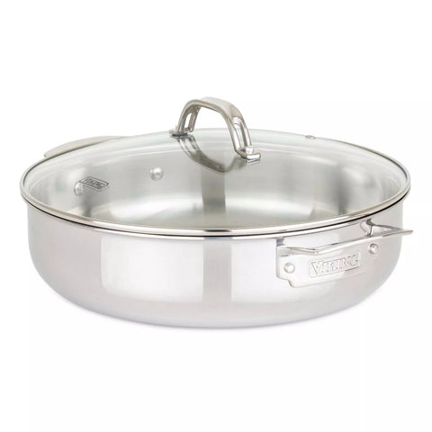 Viking 3-Ply 17-Piece Stainless Steel Cookware Set