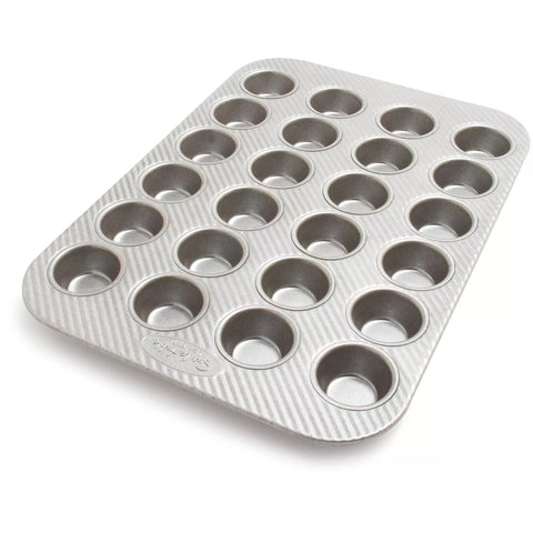 Sur La Table Platinum Pro Mini Muffin Pan, 24 Count