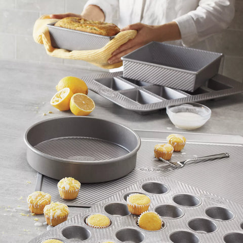 Sur La Table Platinum Pro Mini Muffin Pan, 24 Count