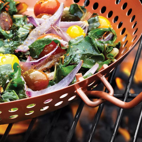 Outset Grill Skillet with Removable Handle