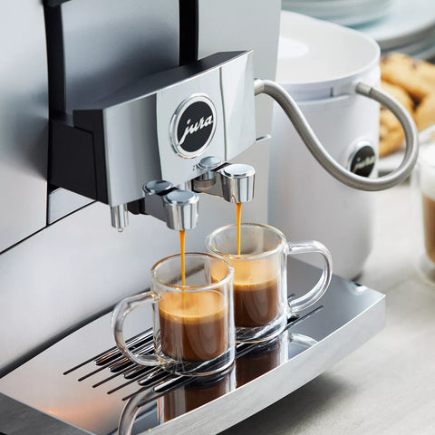 JURA Z10 Automatic Coffee Machine, Aluminum White