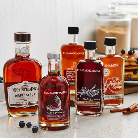 Runamok WhistlePig Rye Whiskey Barrel-Aged Maple Syrup