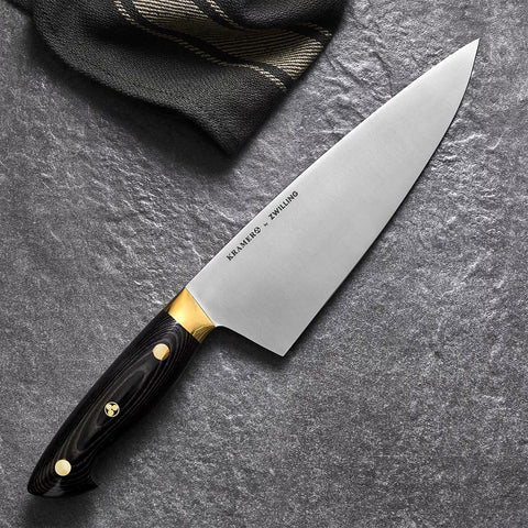 Bob Kramer 8" Carbon Steel Chef’s Knife by Zwilling J.A. Henckels
