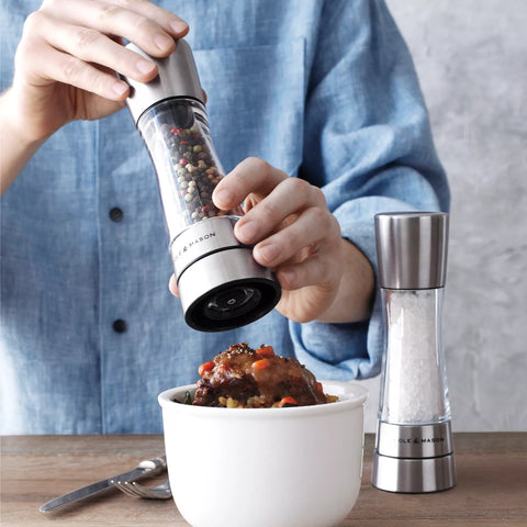 Cole & Mason Derwent Salt & Pepper Mills, Stainless Steel