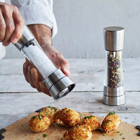 Cole & Mason Derwent Salt & Pepper Mills, Stainless Steel