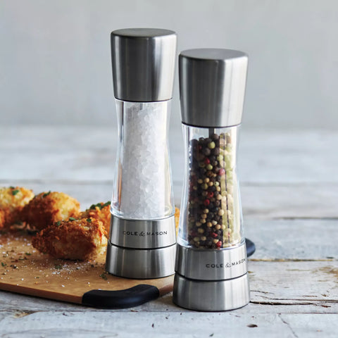 Cole & Mason Derwent Salt & Pepper Mills, Stainless Steel