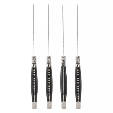 French Home Grande Connoisseur Laguiole Steak Knives, Set of 4