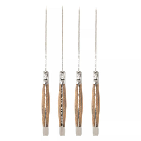 French Home Grande Connoisseur Laguiole Steak Knives, Set of 4