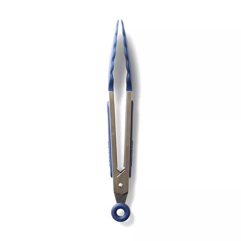 Sur La Table Silicone-Tipped Tongs, 7"