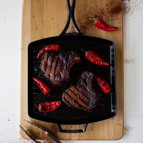 Lodge Blacklock Square Grill Pan, 12"