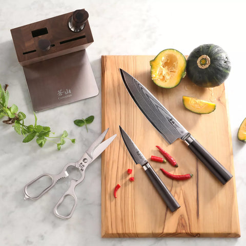 Cangshan Haku 6-Piece Knife Block Set