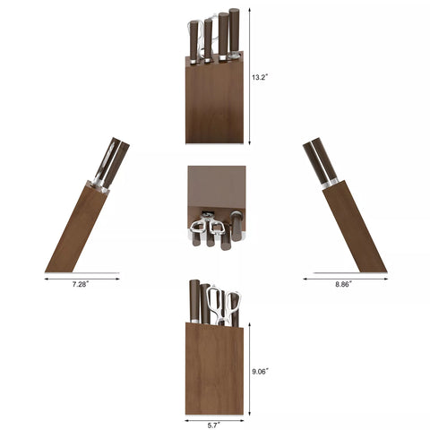 Cangshan Haku 6-Piece Knife Block Set
