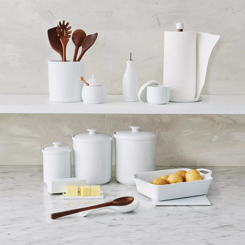 Sur La Table Porcelain Butter Crock