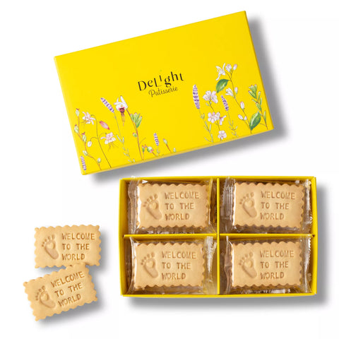 Delight Patisserie Welcome the Baby Cookie Box