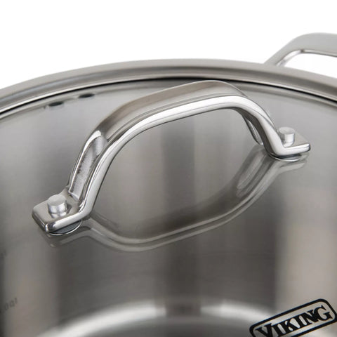Viking Contemporary 10-Piece Stainless Steel Cookware Set