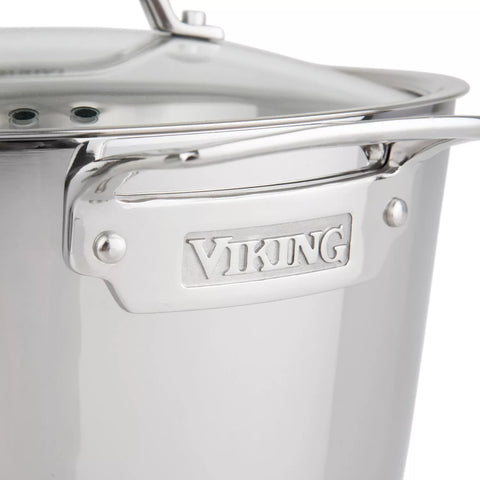 Viking Contemporary 10-Piece Stainless Steel Cookware Set
