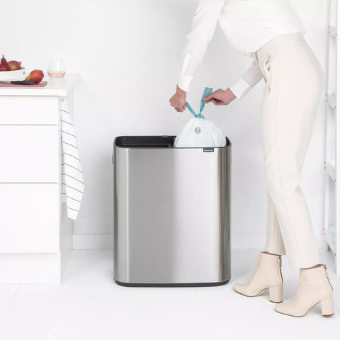Brabantia Bo Touch Top Can, 2 x 30 L