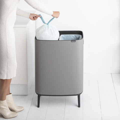 Brabantia Bo Touch Top Hi Can, 2 x 30 L