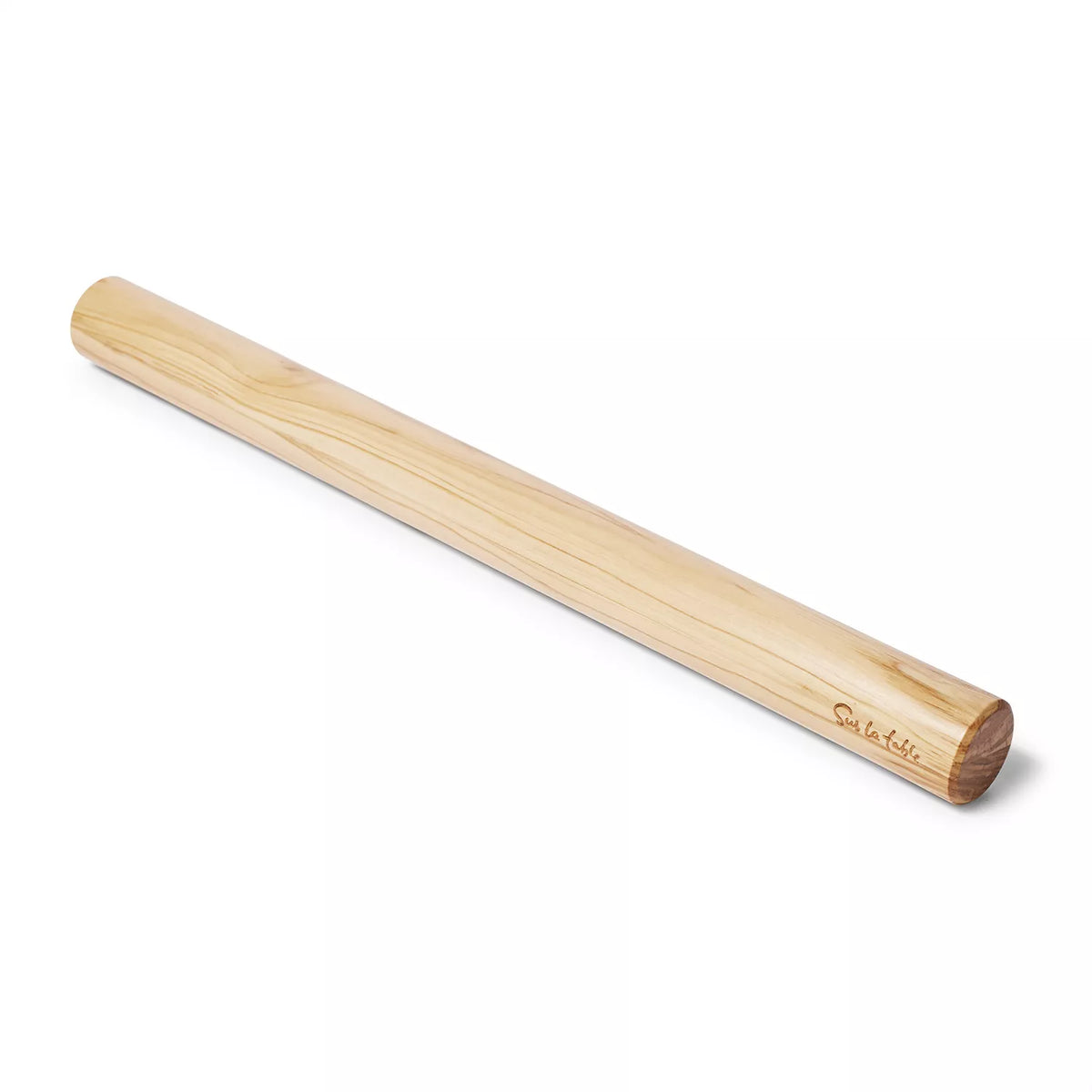 Sur La Table Olivewood Dowel Rolling Pin, 19"
