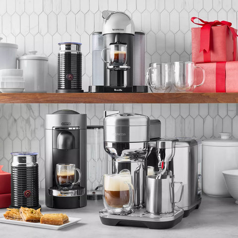 Nespresso VertuoPlus Deluxe by De’Longhi with Aeroccino 3 Frother