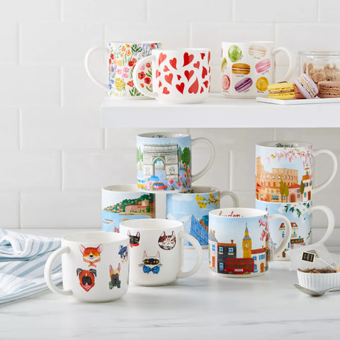 Sur La Table Macaron Mug