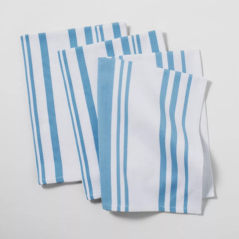 Sur La Table Striped Kitchen Towels, Set of 3