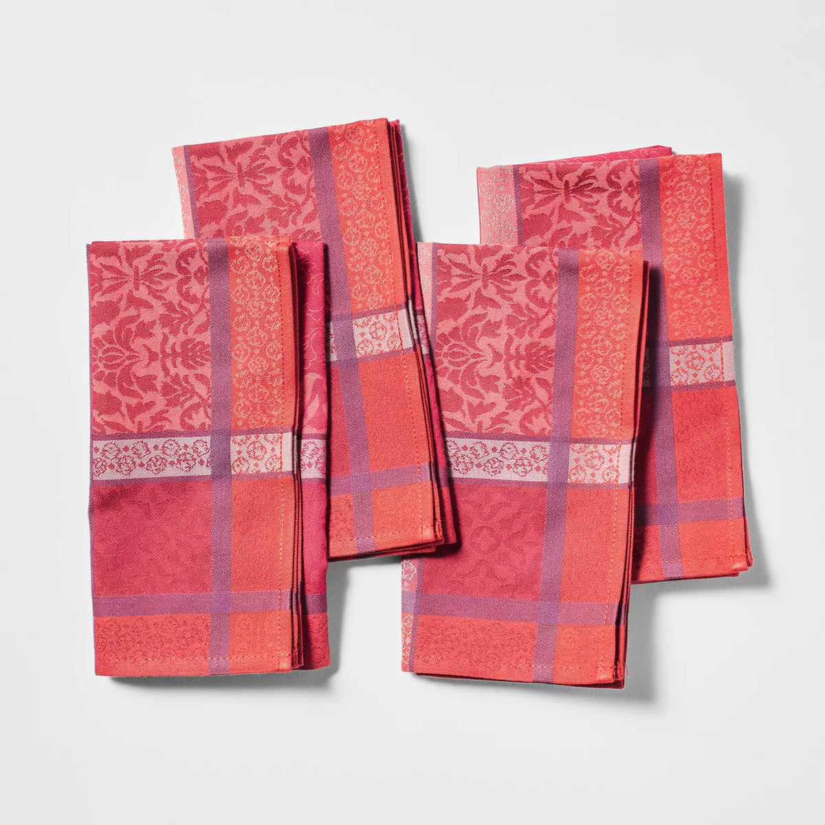 Sur La Table Multicolor Jacquard Napkins, Set of 4