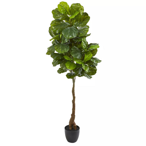 Nearly Natural Real Touch Fiddle Leaf Silk Tree