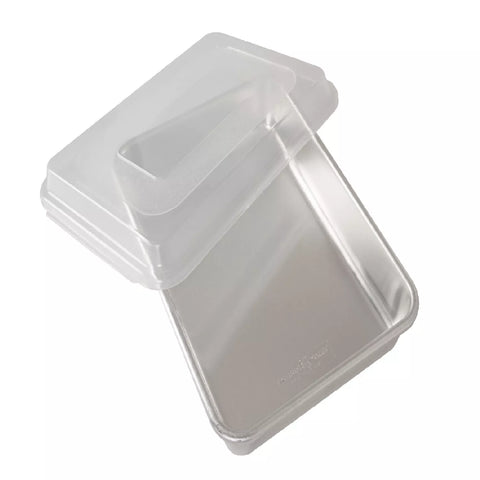 Nordic Ware Naturals® Rectangular Cake Pan with Storage Lid, 9" x 13"