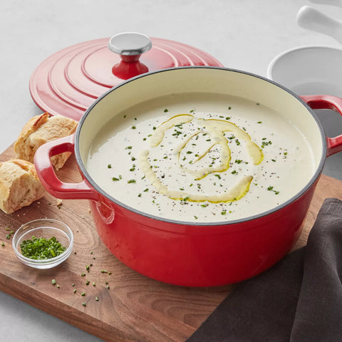 Sur La Table Enameled Cast Iron Round Dutch Oven, 4 qt.