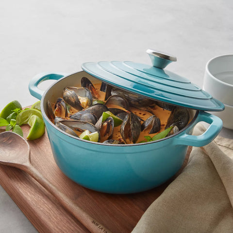 Sur La Table Enameled Cast Iron Round Dutch Oven, 4 qt.