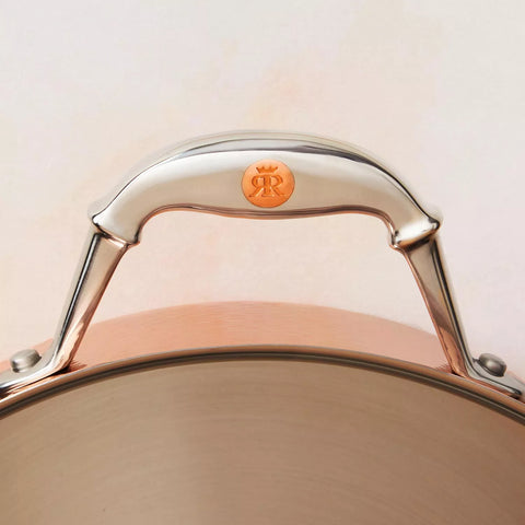 Ruffoni Symphonia Cupra Stockpot with Lid, 8 Qt.