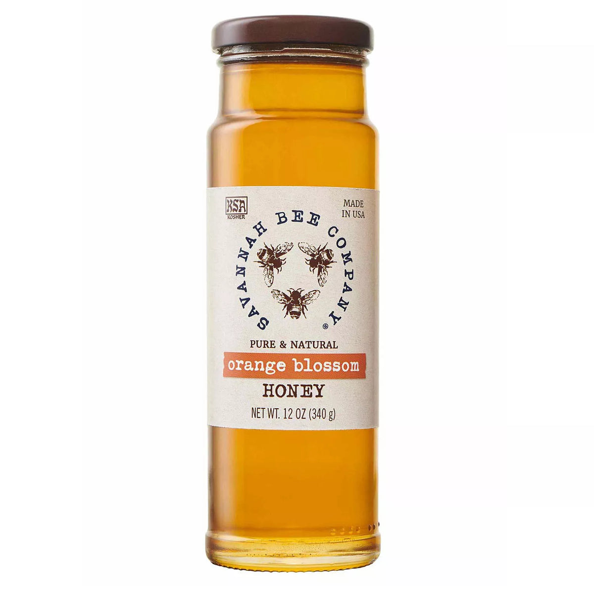 Savannah Bee Company Orange Blossom Honey, 12 oz.