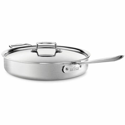 All-Clad D5 Brushed Stainless Steel Sauté Pans