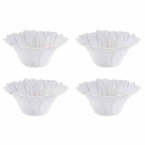 Bordallo Pinheiro Maria Flor Daisy Bowls, Set of 4