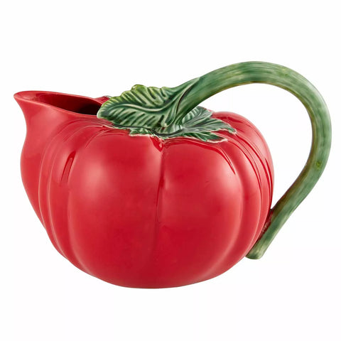 Bordallo Pinheiro Tomato Pitcher, 95 oz.