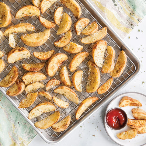 Nordic Ware Naturals Half Sheet with Oven-Safe Nonstick Grid