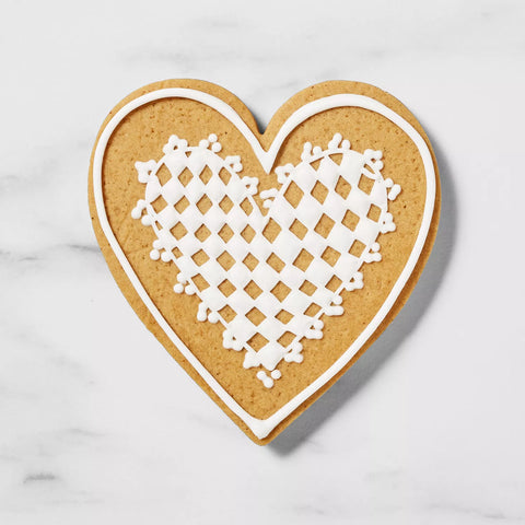 Sur La Table Heart Copper-Plated Cookie Cutter, 2.75"