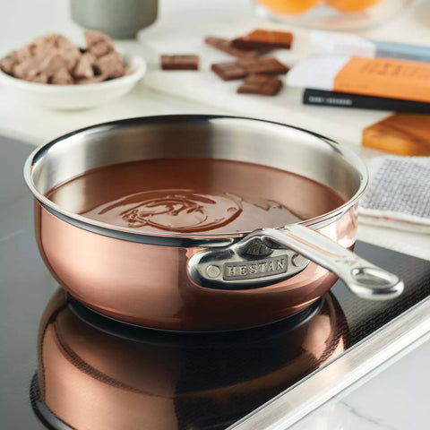Hestan CopperBond Saucier with Lid, 2 qt.