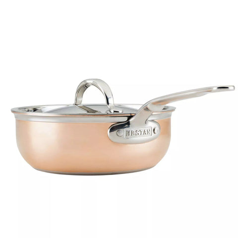 Hestan CopperBond Saucier with Lid, 2 qt.