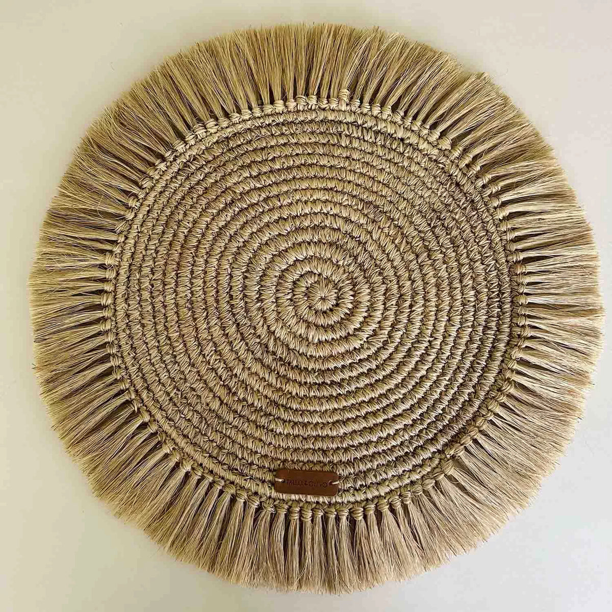 Tallo de Olivo Fringe Placemats, Set of 4