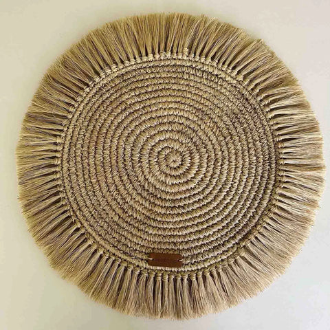 Tallo de Olivo Fringe Placemats, Set of 4