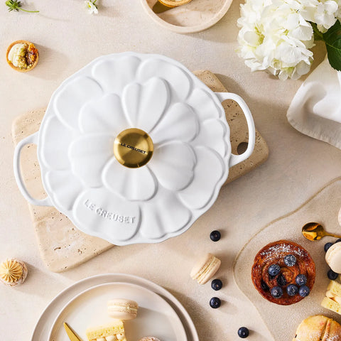 Le Creuset Signature Petal Braiser, 2.25 qt.
