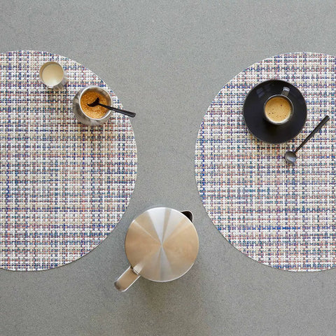 Chilewich Basketweave Round Placemat, 15"
