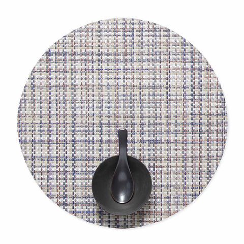 Chilewich Basketweave Round Placemat, 15"