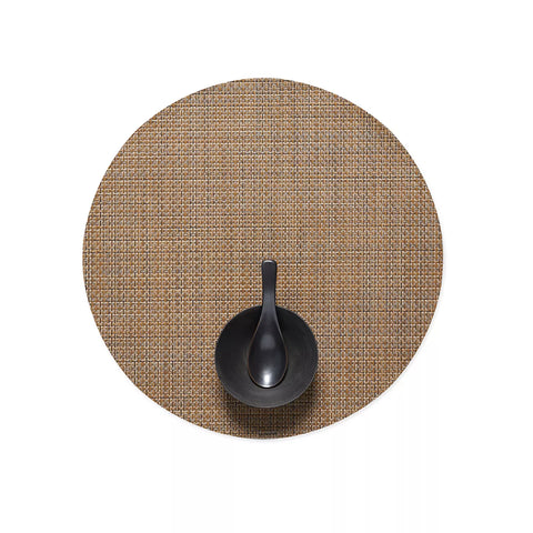 Chilewich Basketweave Round Placemat, 15"