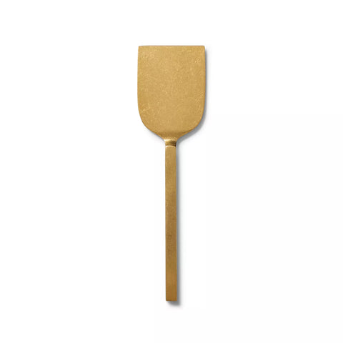 Sur La Table Brushed Gold Hard Cheese Knife