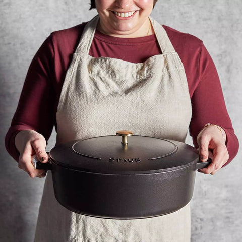 Staub Wide Oval Dutch Oven, 6.25 Qt.