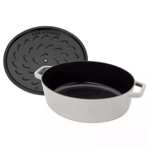 Staub Wide Oval Dutch Oven, 6.25 Qt.