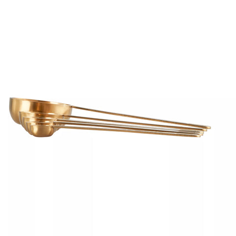 Le Creuset Goldtone Measuring Spoons, Set of 5